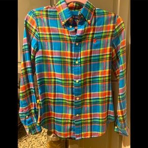 ⭐️RALPH LAUREN⭐️ Plaid Button Down